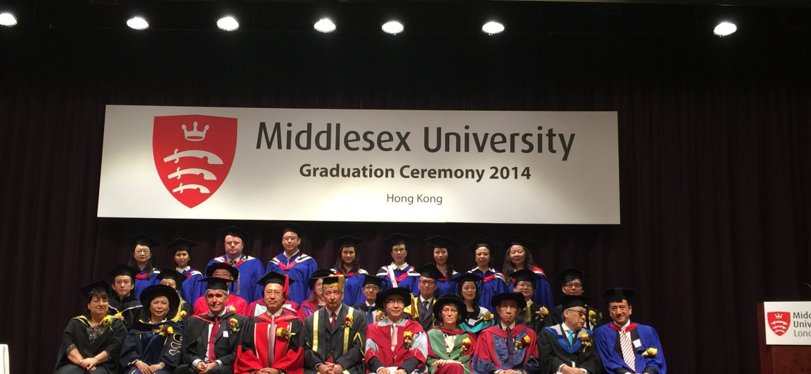 Middlesex University graduation 2014